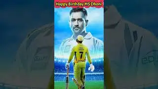 💥Special 🎉Happy Birthday MS Dhoni💖| #dhoni #msdhonistatus #dhonibirthdaystatus