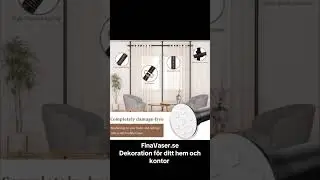 Rumsavdelare gardinst&auml;nger, golvst&aring;ende gardinst&aring;ng, ingen borrskada, frist&aring;ende,  @finavaser