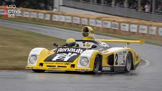 Le Mans winning 1978 Alpine-Renault A442B V6 Turbo sounds!