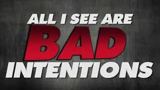 JC NICKLES - BAD INTENTIONS  [LYRIC VIDEO]