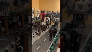 Lego Mega Cameramen Army and Titans! (Skibidi Toilet)