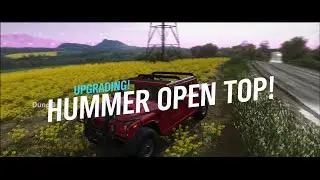 Forza Horizon 4 Hummer Open Top Gameplay in the Emilinator