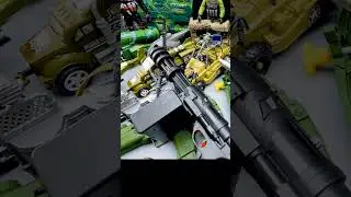 Insane Toy Army Arsenal Unleashed! 🔥 Green Guns, Soldiers & Rocket Launchers!