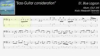 高中正義【Masayoshi Takanaka】Blue Lagoon【Bass Extraction TAB】