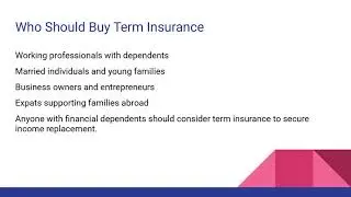 Who Should Buy Term Insurance in Dubai and Why