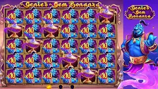 en busca de las monedas en Genie&rsquo;s Gem Bonanza | 6 scatter