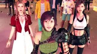 Aerith, Tifa & Yuffie Dance Battle Scene at Gold Saucer - Final Fantasy 7 Rebirth