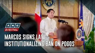 Marcos signs law institutionalizing ban on POGOs | ANC