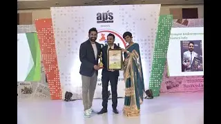 Jairam Mishra, Founder SIC Awarded by (Mandira Bedi & Ranvijay Singh) Youngest EduEntrepreneur.