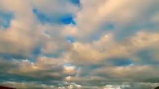 Relaxing Moving Clouds Sky Timelapse | Calm Ambient Background Video