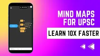 Mind Map Notes for UPSC IAS Civil Services Exam - Learn/Revise 10X Faster
