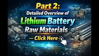 ALL TYPES OF LITHIUM ION BATTERY RAW MATERIAL AVAILABLE | VippoTech : Part 2