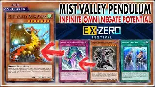EX ZERO FESTIVAL | MIST VALLEY PENDULUM Deck | Loop Omni Negate Potential | Yu-Gi-Oh! Master Duel