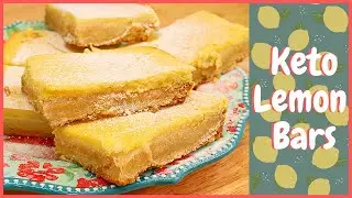 Keto Lemon Bars