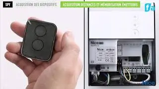 Comment programmer des distances et mémorisation des émetteurs NICE SPY650KCE ?