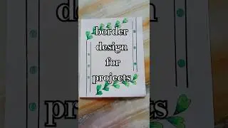 Border designs simple and beautiful #shortsfeed
