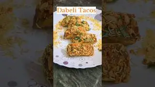 😍 Dabeli Tacos 🌮 | Indian Street Food Fusion You Must Try! #recipe #indianfoodies #indianfood
