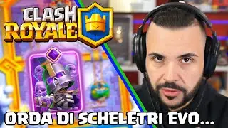 Arene di ottobre con l'evoluzione dell'orda di scheletri - CLASH ROYALE