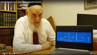AMAZING  DATES OF MESSIAH  IN BIBLE CODE-   MATITYAHU  GLAZERSON