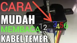 CARA MUDAH MEMBACA KABEL TEMER MESIN CUCI!!  #SERVISTEMER #MESINCUCI