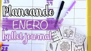 BULLET JOURNAL ENERO ♡ Empieza el año con tu propia agenda!