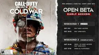 Call of Duty: Black Ops Cold War - Official Open Beta Weekend Trailer