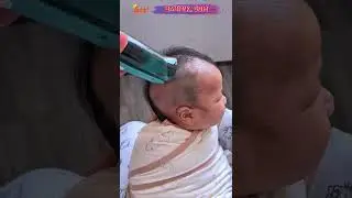 Baby Hair Clipper &ndash; Cut Hair Cleanly Without the Mess #BabyCare