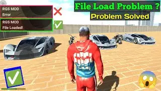 File Load Problem (Solve) File Load Problem Solved ! Indian Bike Driving 3D || Error Problem 🤬