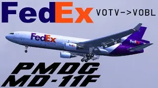 FSX FedEx 138 MD-11 VOTV-VOBL