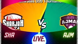 AJM vs SHA l Emirates D20 2024 l Today Live match..