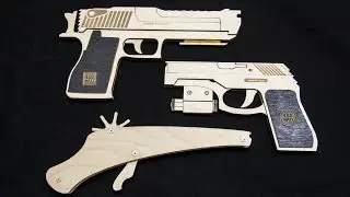 3 Rubber Band Gun DIY