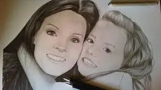 Speed drawing: Mommytard and Babytard (Shaytards)