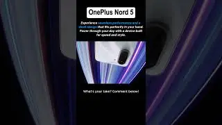 OnePlus Nord 5 First Look: Is This Your Next Phone? #techshorts #oneplusnord5  #oneplus #shortvideo
