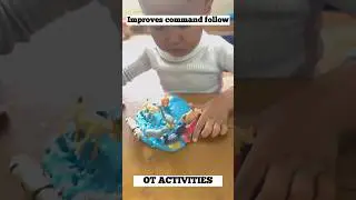 AUTISM TREATMENT CENTRE ASSAM |OT ACTIVITIES TO IMPROVE SITTING TOLERANCE AND EYE CONTACT-9707334662