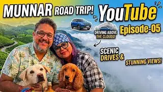 Driving in the Mist! ☁️ Munnar Gap Road: Ultimate Pet-Friendly Guide & Scenic Drive!!