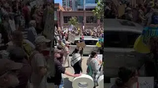 largest Viral protests against Trump #AntiTrump #shorts