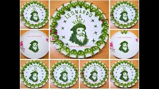 Engel001 . Fruit Art . Lebensmittel Kunst . Leonardo Da Vinci . Aktuelle Nachrichten .