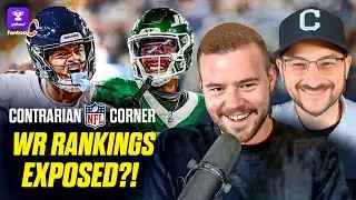 12 WR rankings we think could be WRONG + Rome Odunze interview
