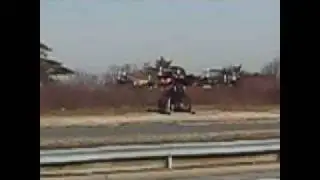 AR Drone type Octocopter buzzes Ferrari
