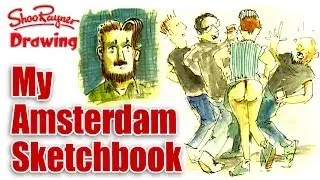 Look Inside My Amsterdam Sketchbook