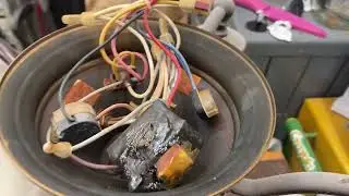 Выход из строя конденсатора потолочного вентилятора