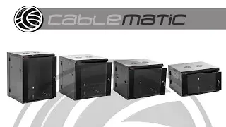 Armario rack mural 19'' pivotante pared SOHORack de RackMatic - distribuido por CABLEMATIC &reg;