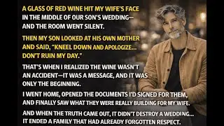 A GLASS OF RED WINE HIT MY WIFE&rsquo;S FACE IN THE MIDDLE OF OUR SON&rsquo;S WEDDING&mdash;AND THE ROOM WENT SILENT..