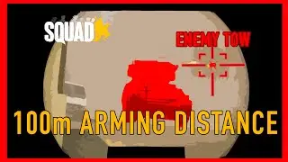 TOW Missile Min-Arms A Target 99 Meters Away | Squad Bradley Gameplay