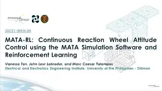MATA-RL: Continuous Reaction Wheel Attitude Control using the MATA and Reinforcement Learning