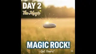✨ Day 2 - The Magic Rock | The Magic Book Practice | Gratitude Night Ritual
