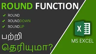 Round Function in Excel in Tamil