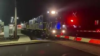 SEPTA 94 Track Cleaning R5 BIG HORN Lansdale,  PA 11/21/25 #train #septa #cleaning #train #tracks