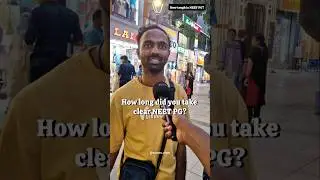 How tough is NEET PG? #streetinterviews