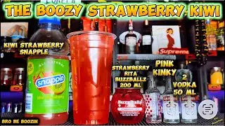 The Boozy Strawberry Kiwi